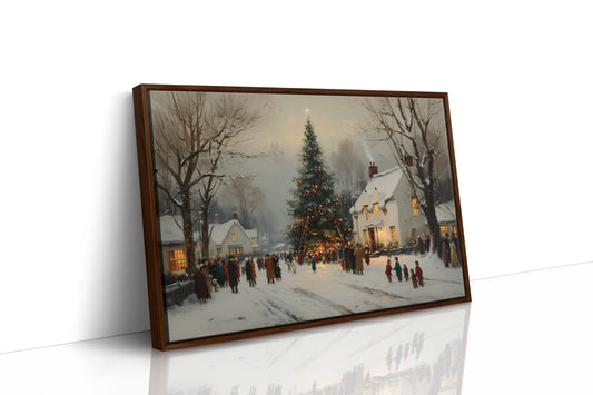 Village Square Glows With Winter Magic