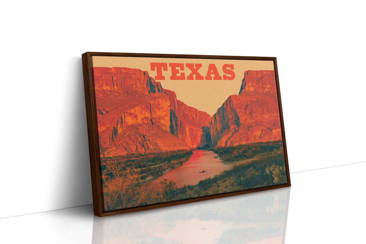 Texas Santa Elena Canyon Glow