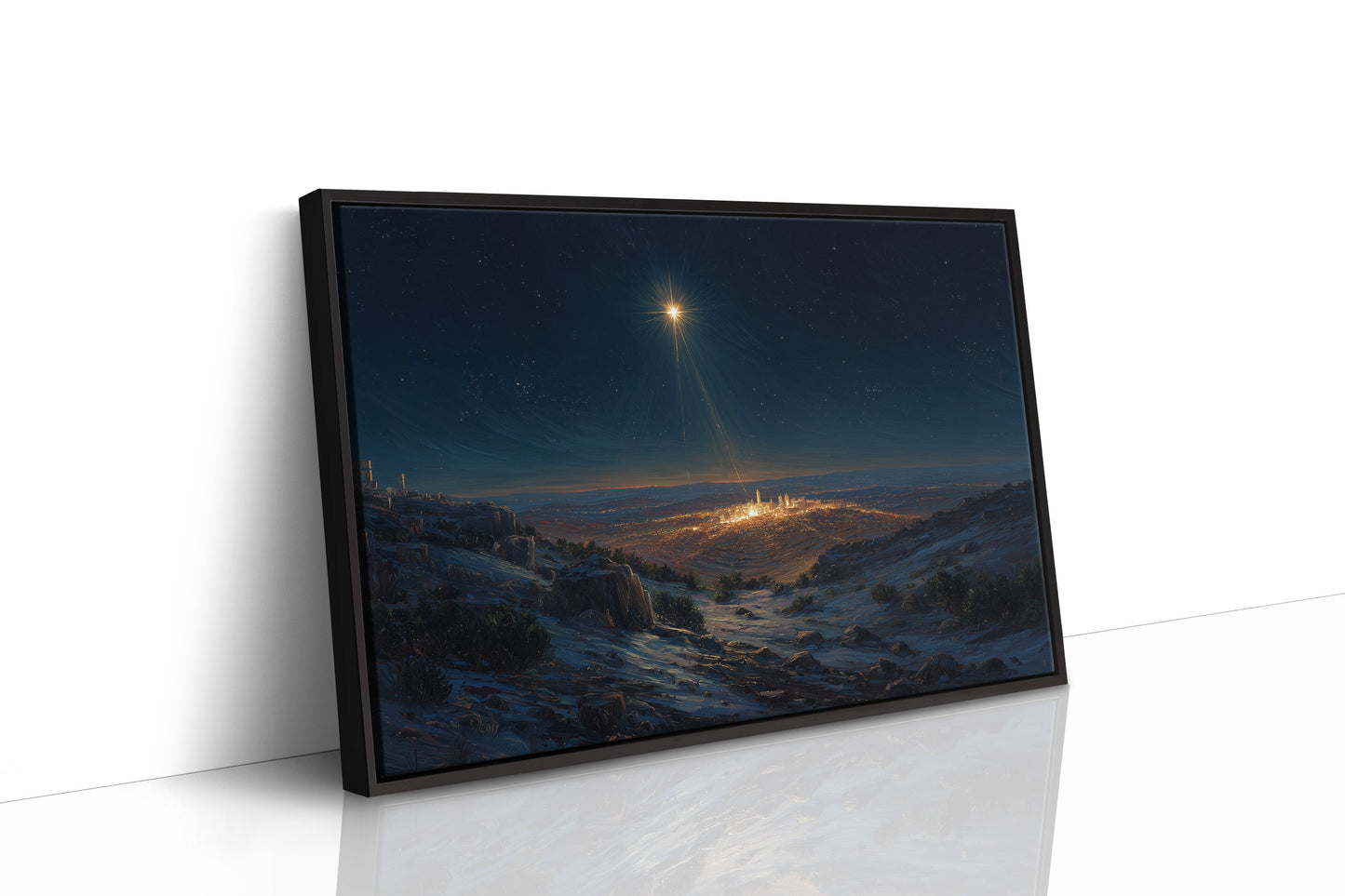 Distant City Under Celestial Guide