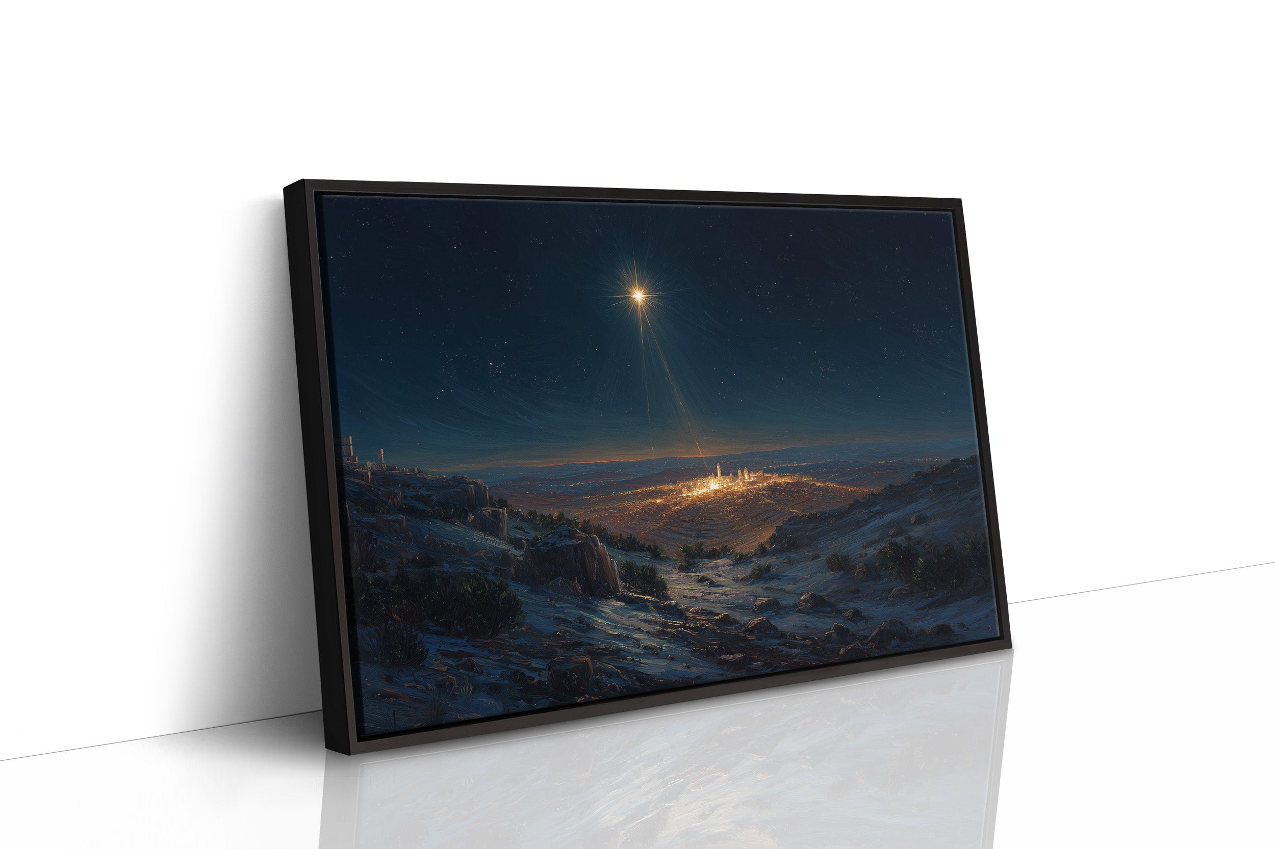 Distant City Under Celestial Guide