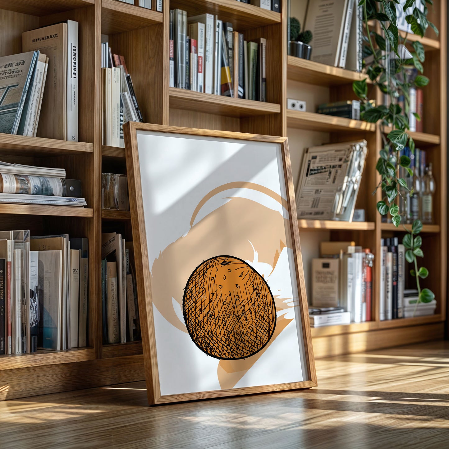 Orange Moon Sketches Her Story