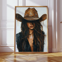 Whiskey Dust – Bold Western Cowgirl Print