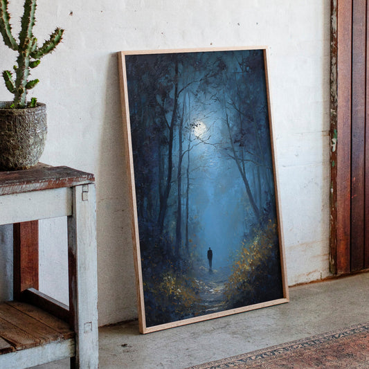 Moonlit Path Calls Through Trees