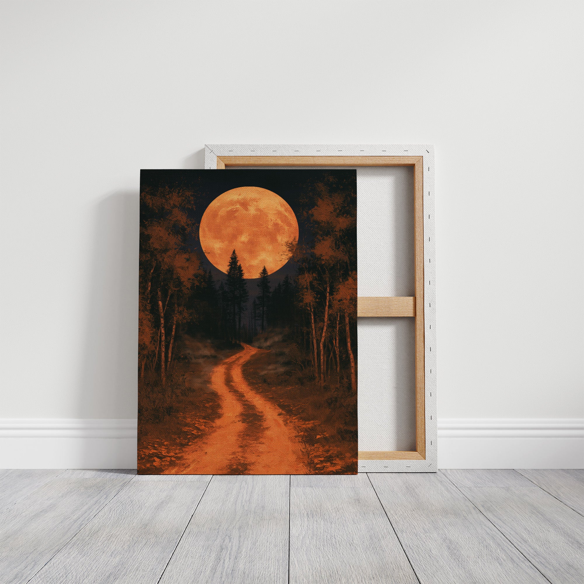 The Path Beneath the Harvest Moon
