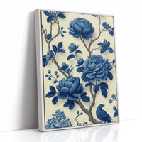 Blue Peonies Tell Ancient Stories