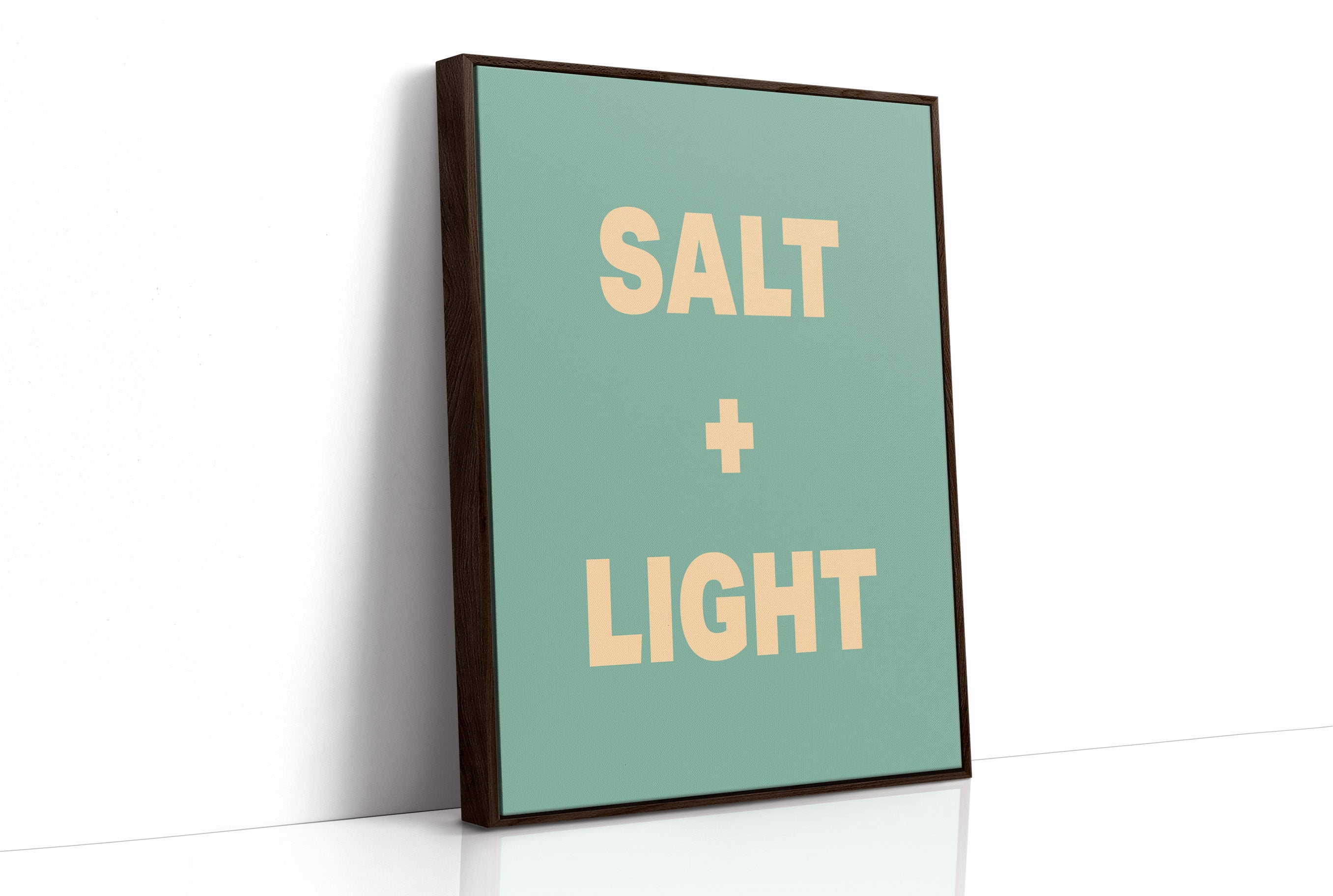 Coastal Words In Sage Simplicity