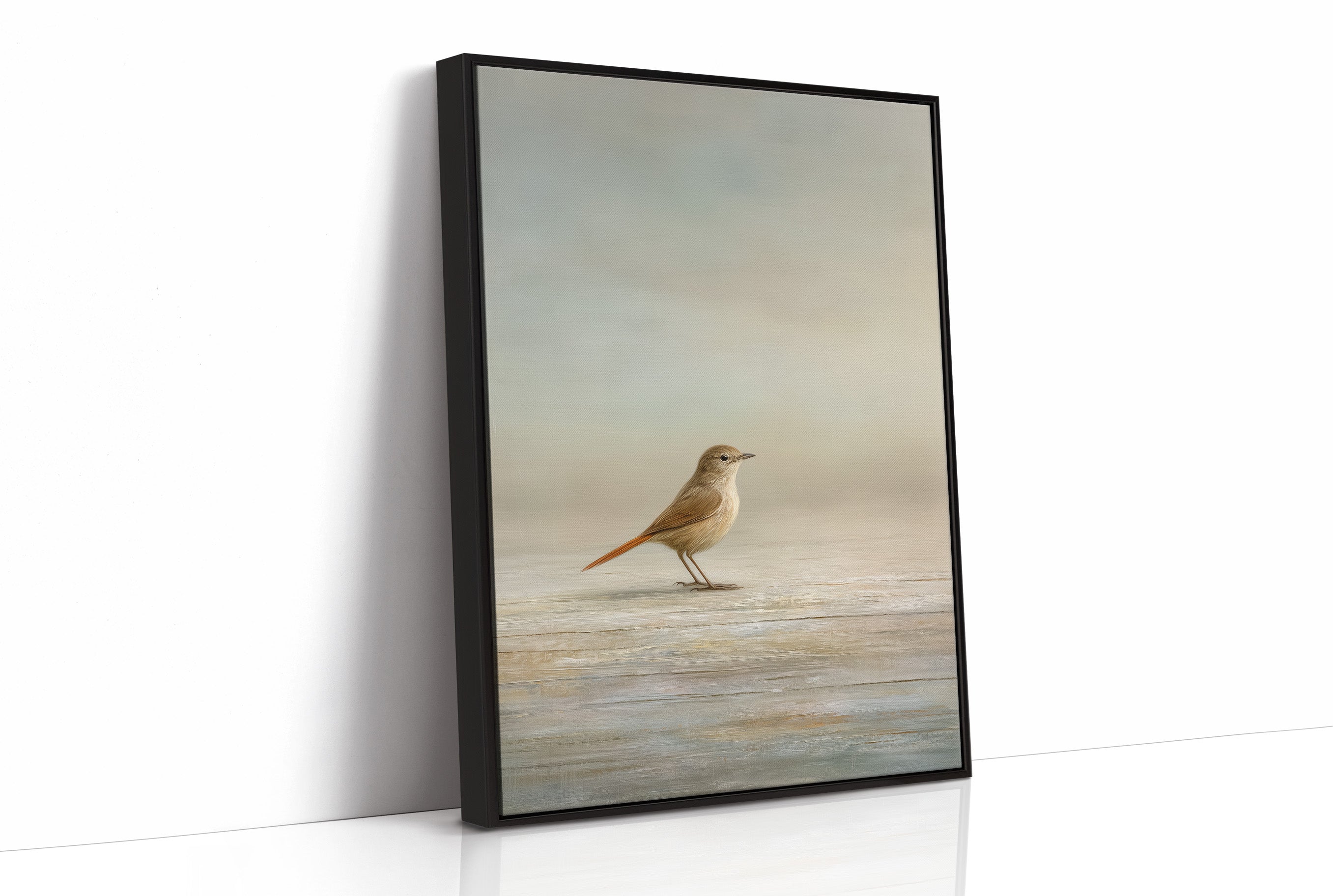 Solitary Songbird On Muted Horizon
