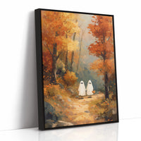 Spectral Wanderers in Autumn's Embrace