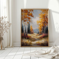Path Through Golden Leaves