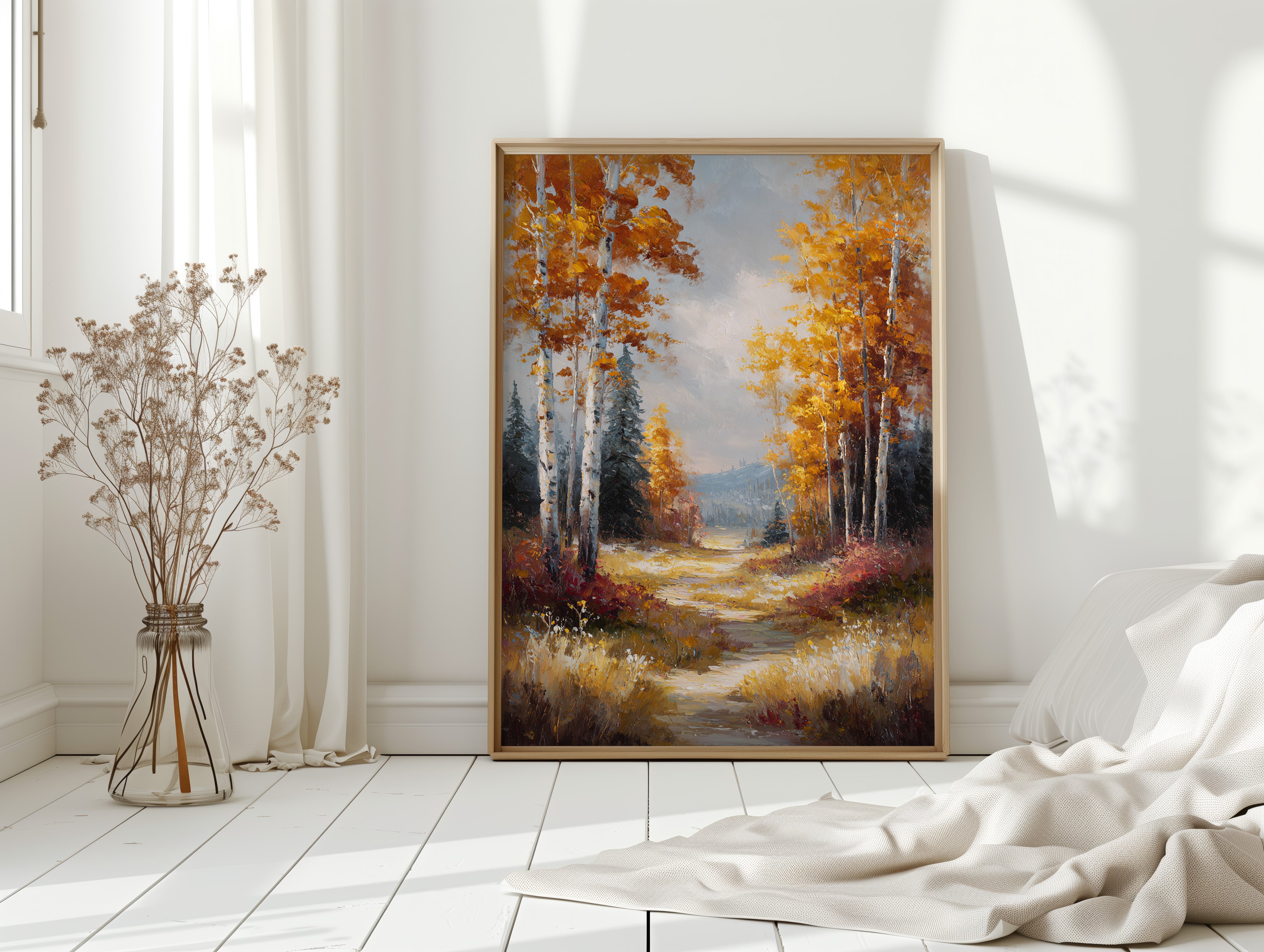 Path Through Golden Leaves