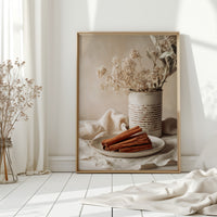 Cinnamon Sticks and Dried Blossoms