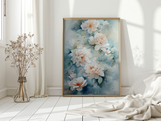 Petals Dance in Gentle Currents
