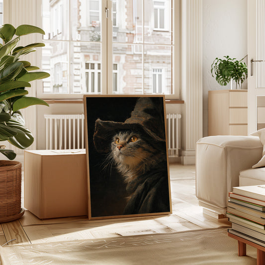 The Enigmatic Feline Mage