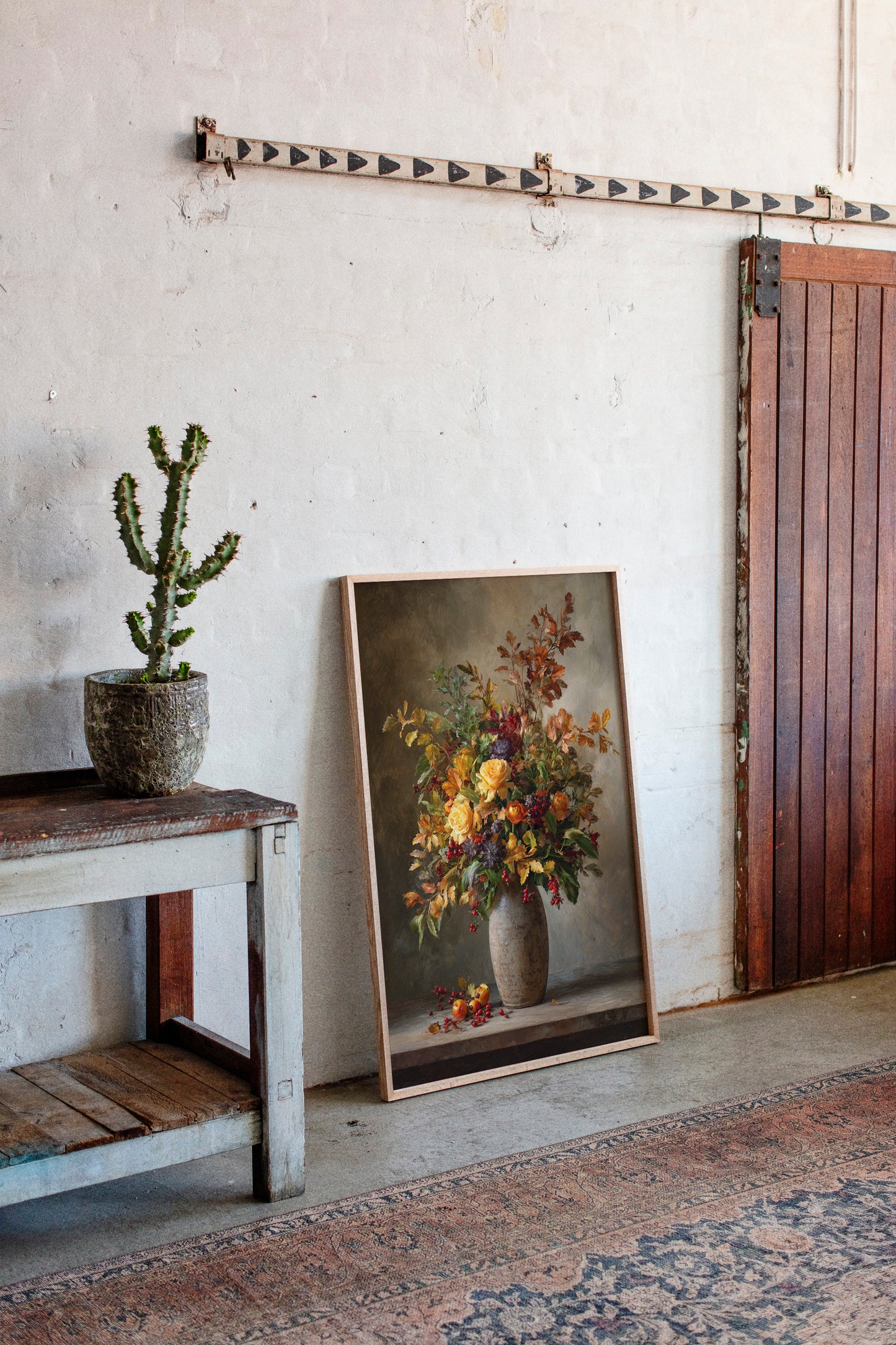 Autumn Roses Paint October's Symphony