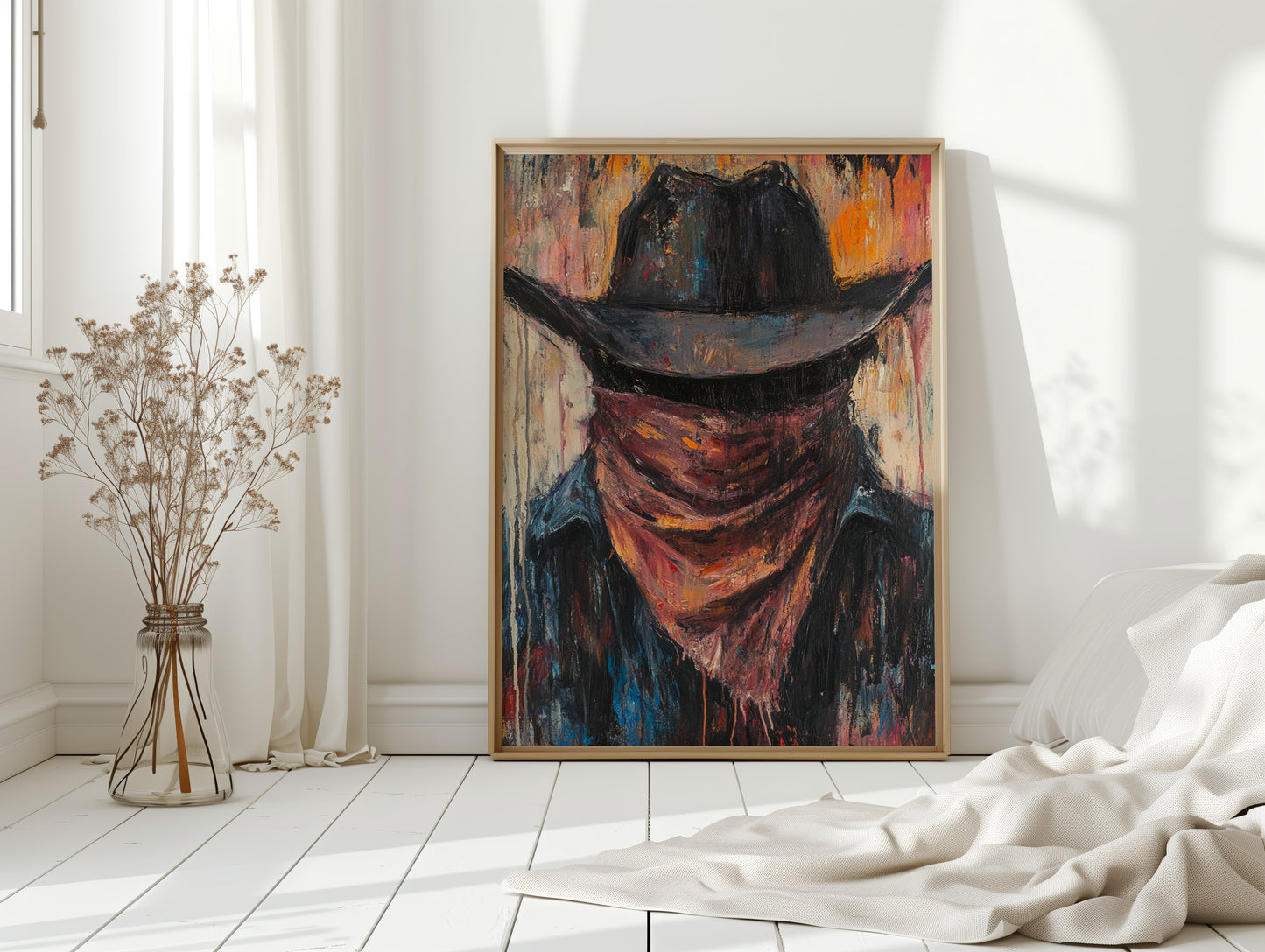 Outlaw in Firelight Silence