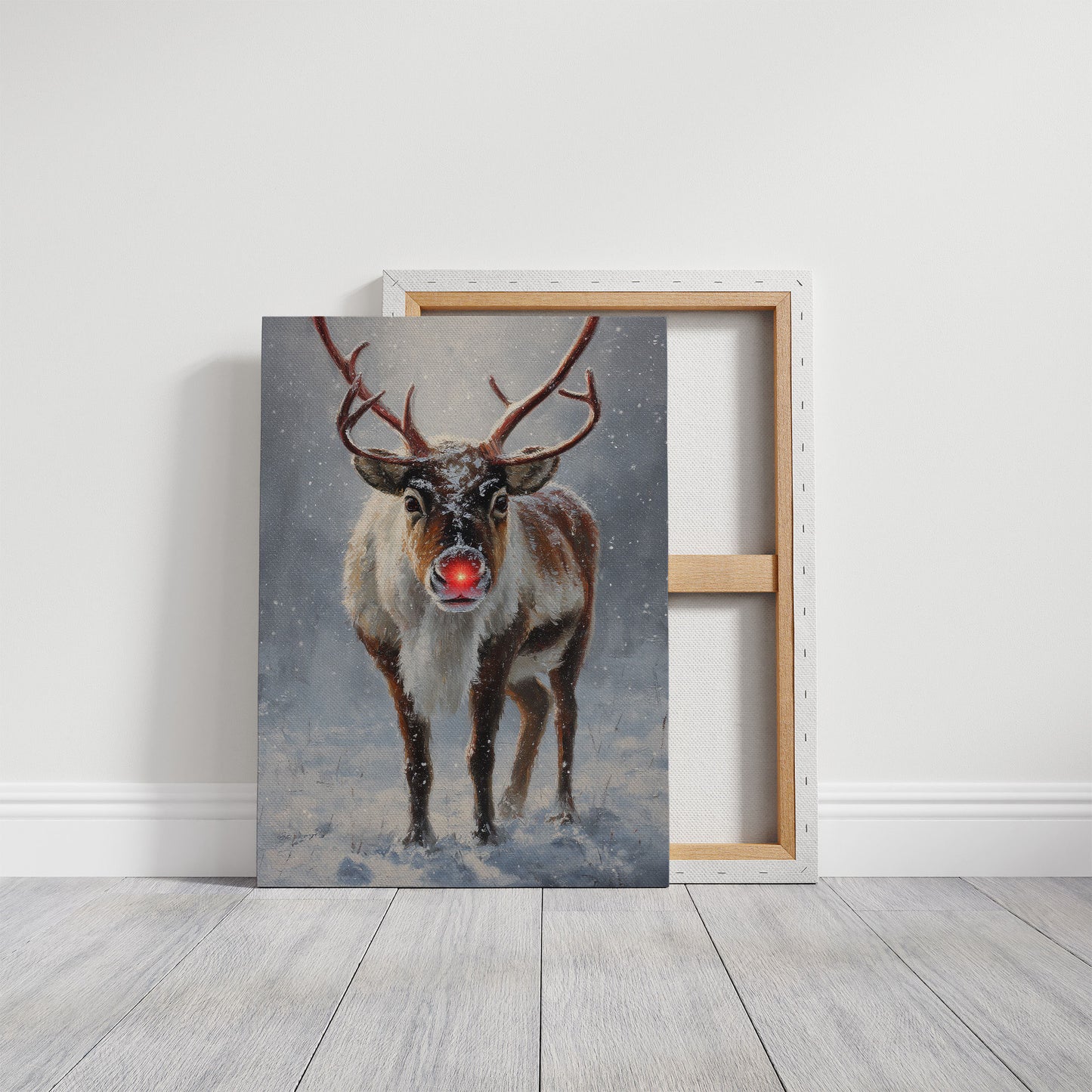 Rudolph Brings December's First Snow