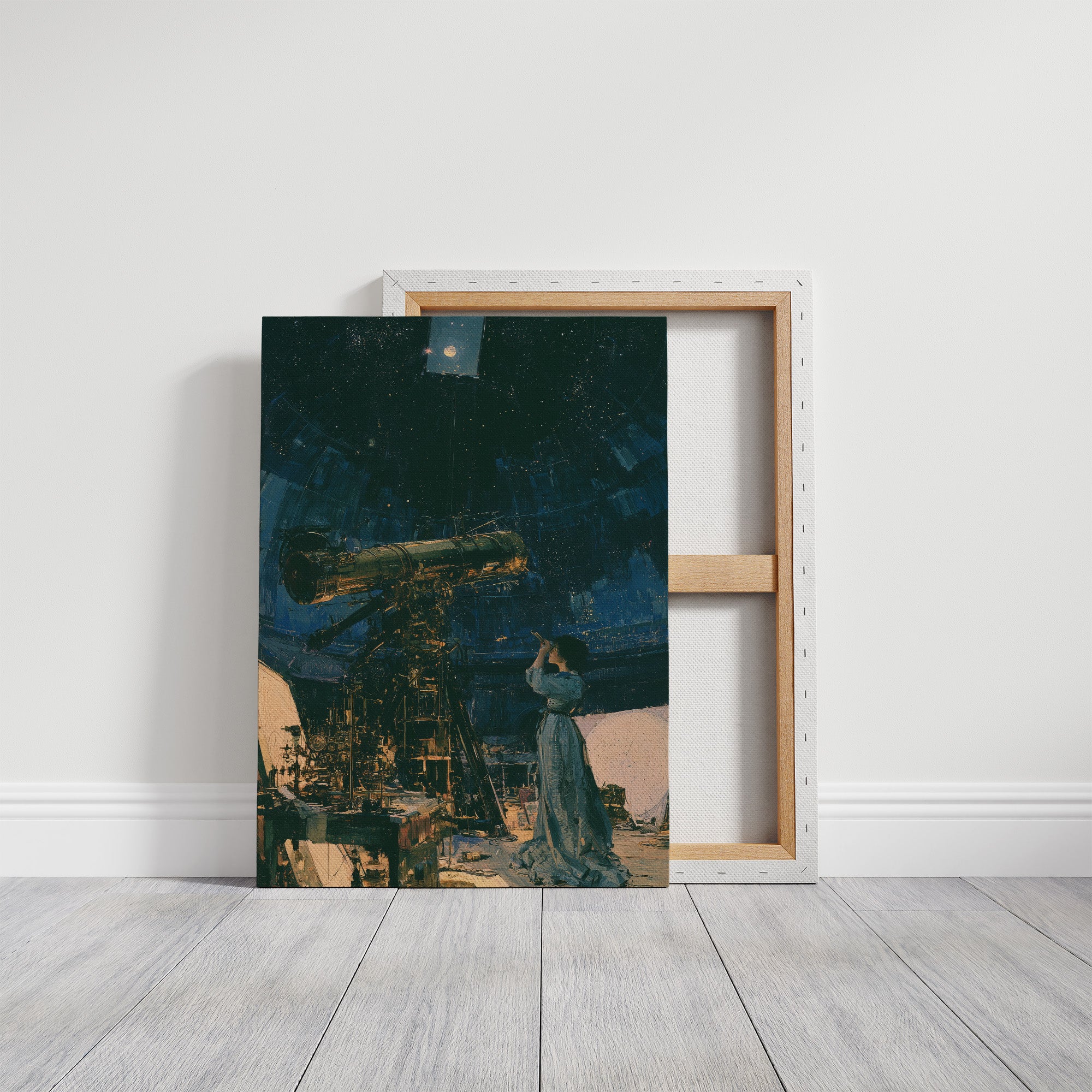 The Astronomer's Midnight Vigil