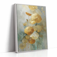 Golden Lotus Dance In Jade Mist