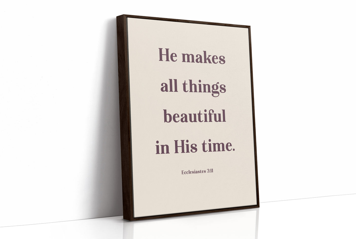 Words Bloom In Sacred Simplicity