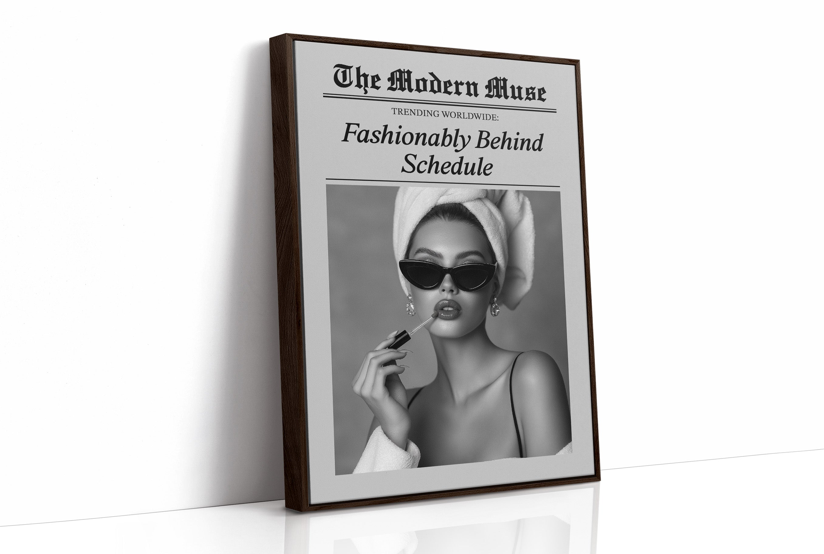 Fashionably Behind Schedule