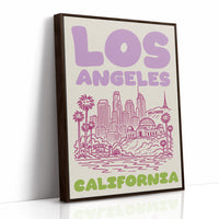 Los Angeles, Bubble Letter Skyline
