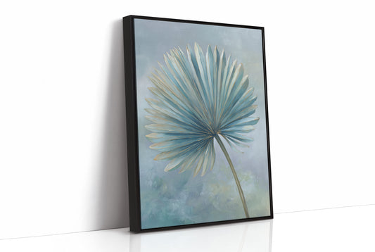Azure Palm Whispers Serenity