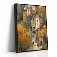 Autumn Passage Through Medieval Heights