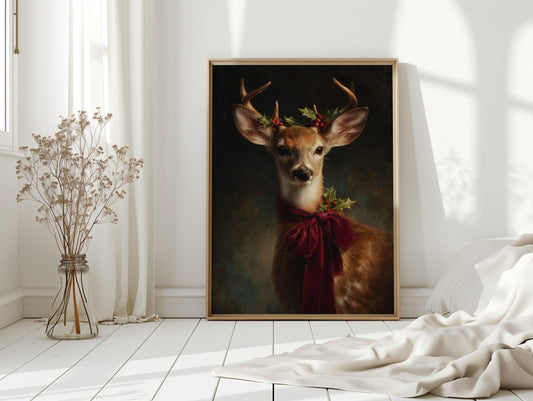 Regal Stag of Wintertide