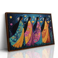 Sacred Stars Dance Through Night