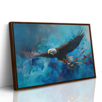 Soaring Through Storm-Painted Skies