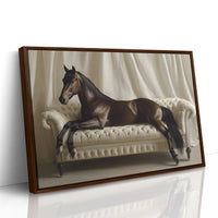 Surreal Horse Lounge Fine Art Print