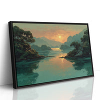 Sunset on Still Water