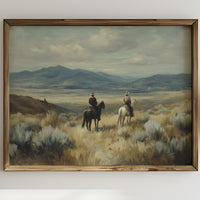 Sagebrush Tales Under Mountain Skies