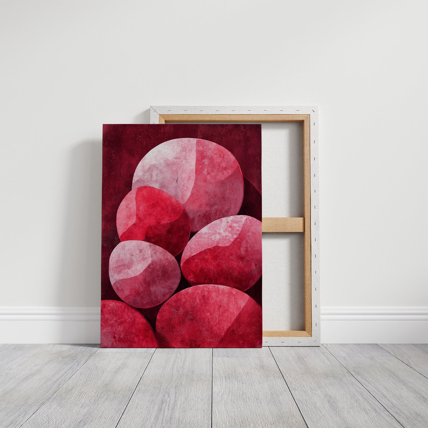 Gathered in Shades of Red