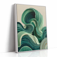 Emerald Waves Paint Ocean Stories