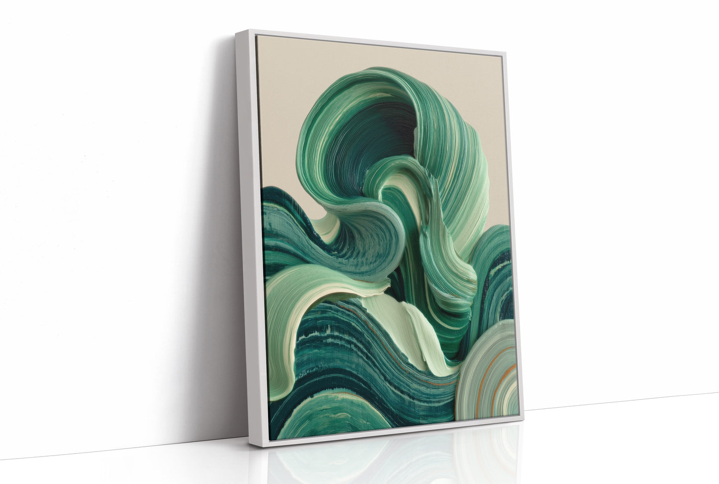 Emerald Waves Paint Ocean Stories