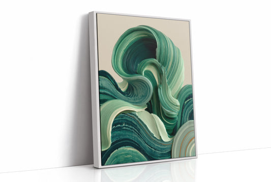 Emerald Waves Paint Ocean Stories
