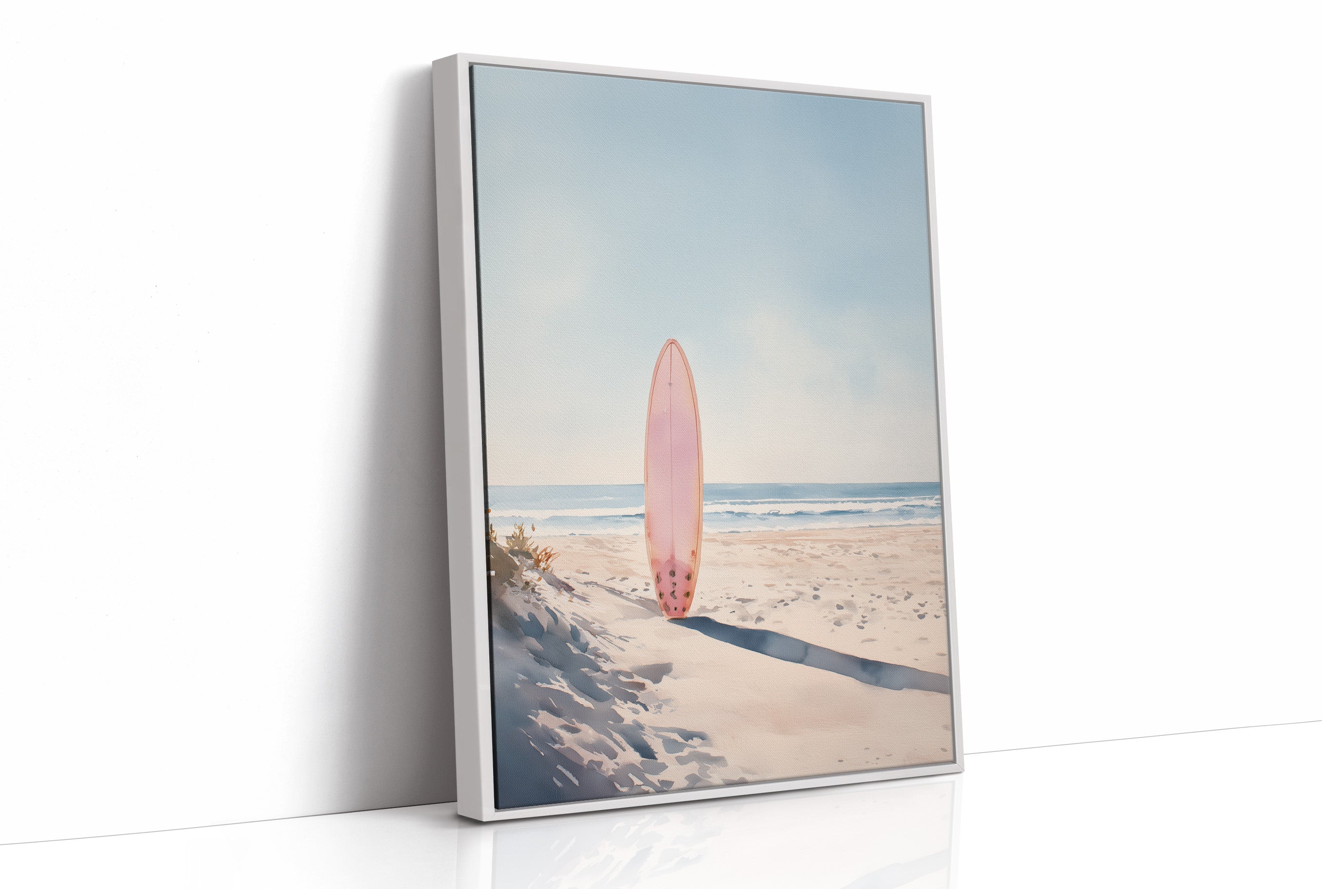 The Board That Waits for Waves