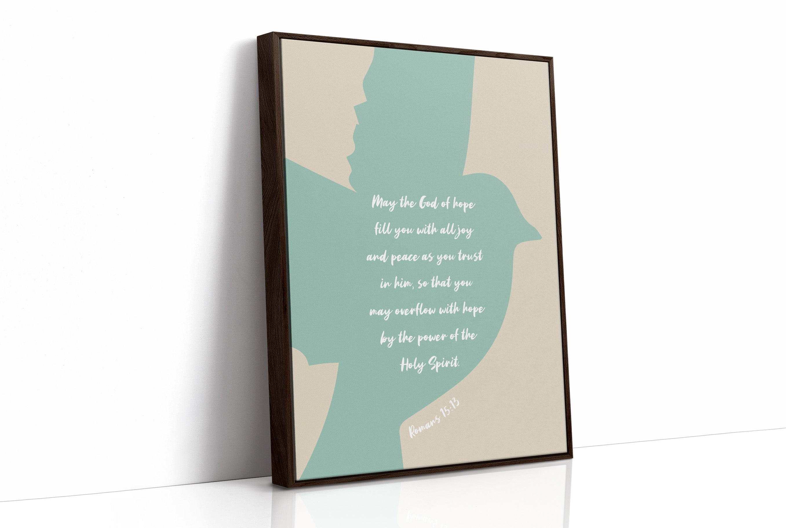 Faith Words On Mint Waters