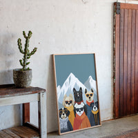 Mountain Dogs Rock Their Alps Ski