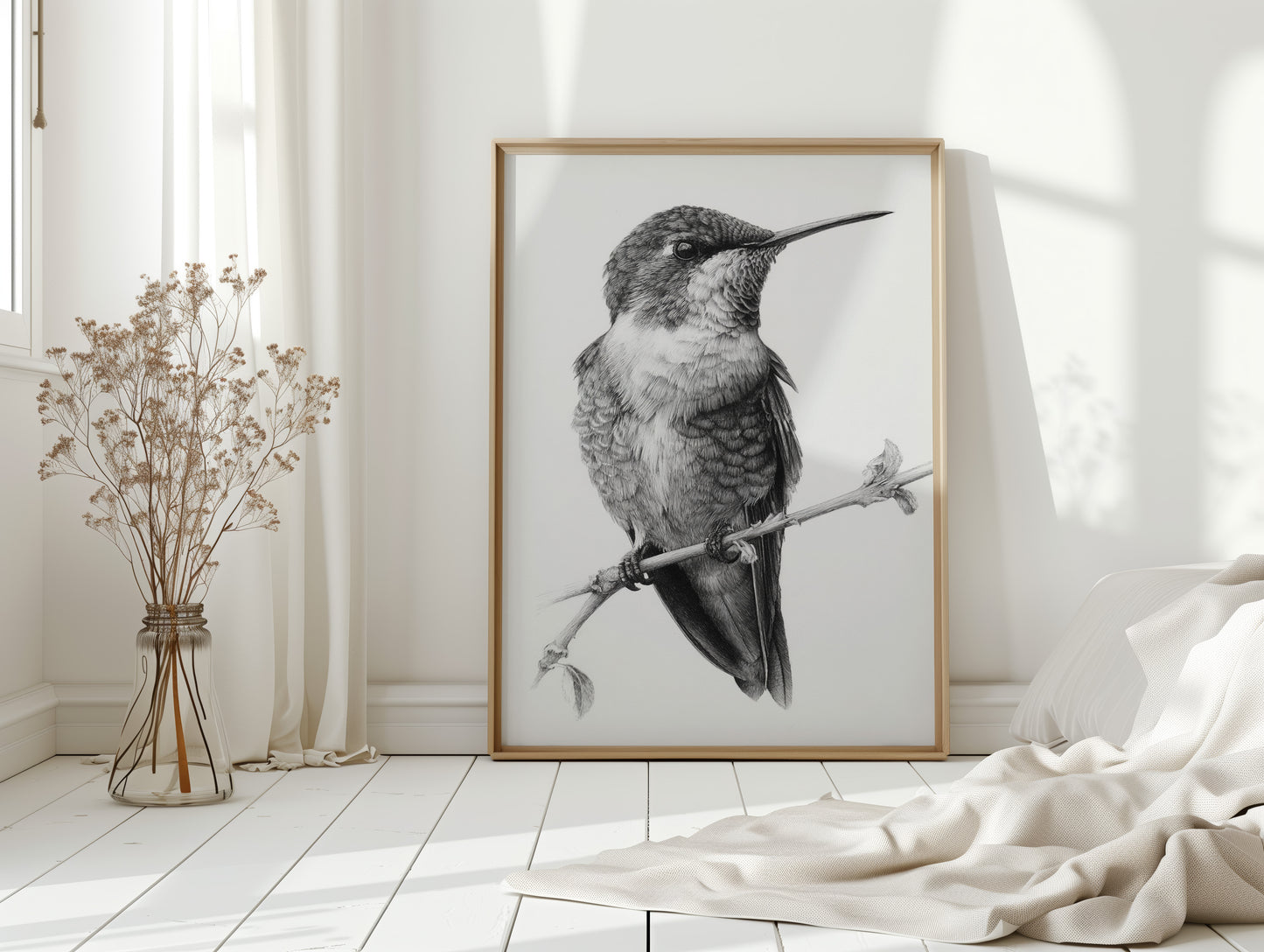The Stillness of Feathered Grace
