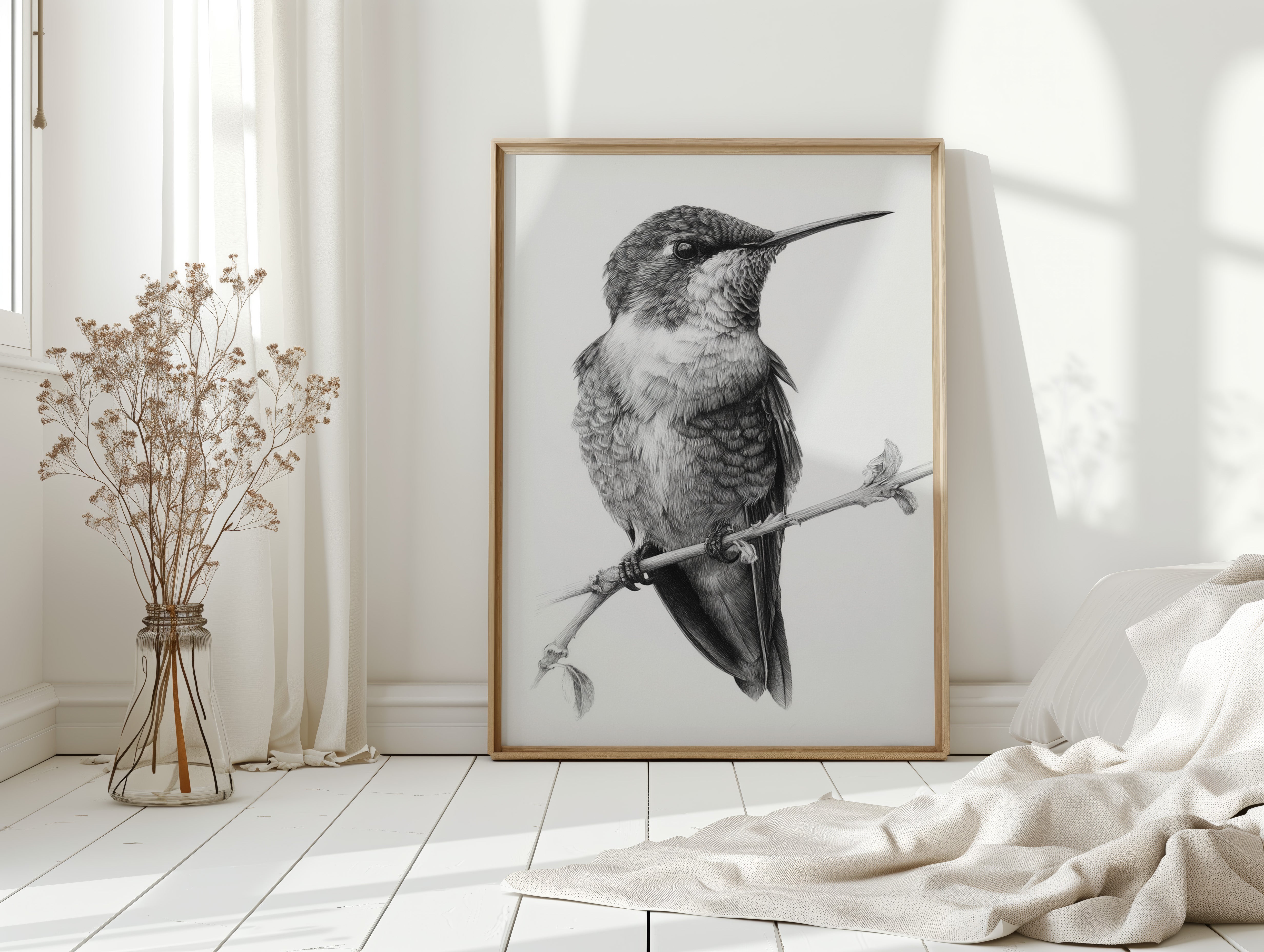 The Stillness of Feathered Grace