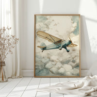 Chasing Horizons in Vintage Blue