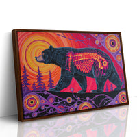 Spirit Bear's Inner Fire Glows