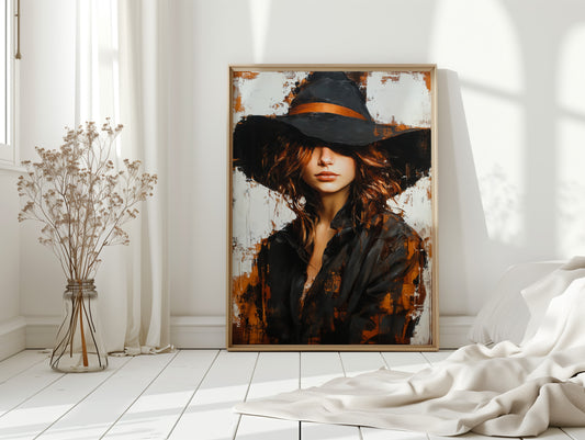 Mystique in Black and Orange