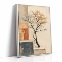 Solitary Tree Finds Golden Peace