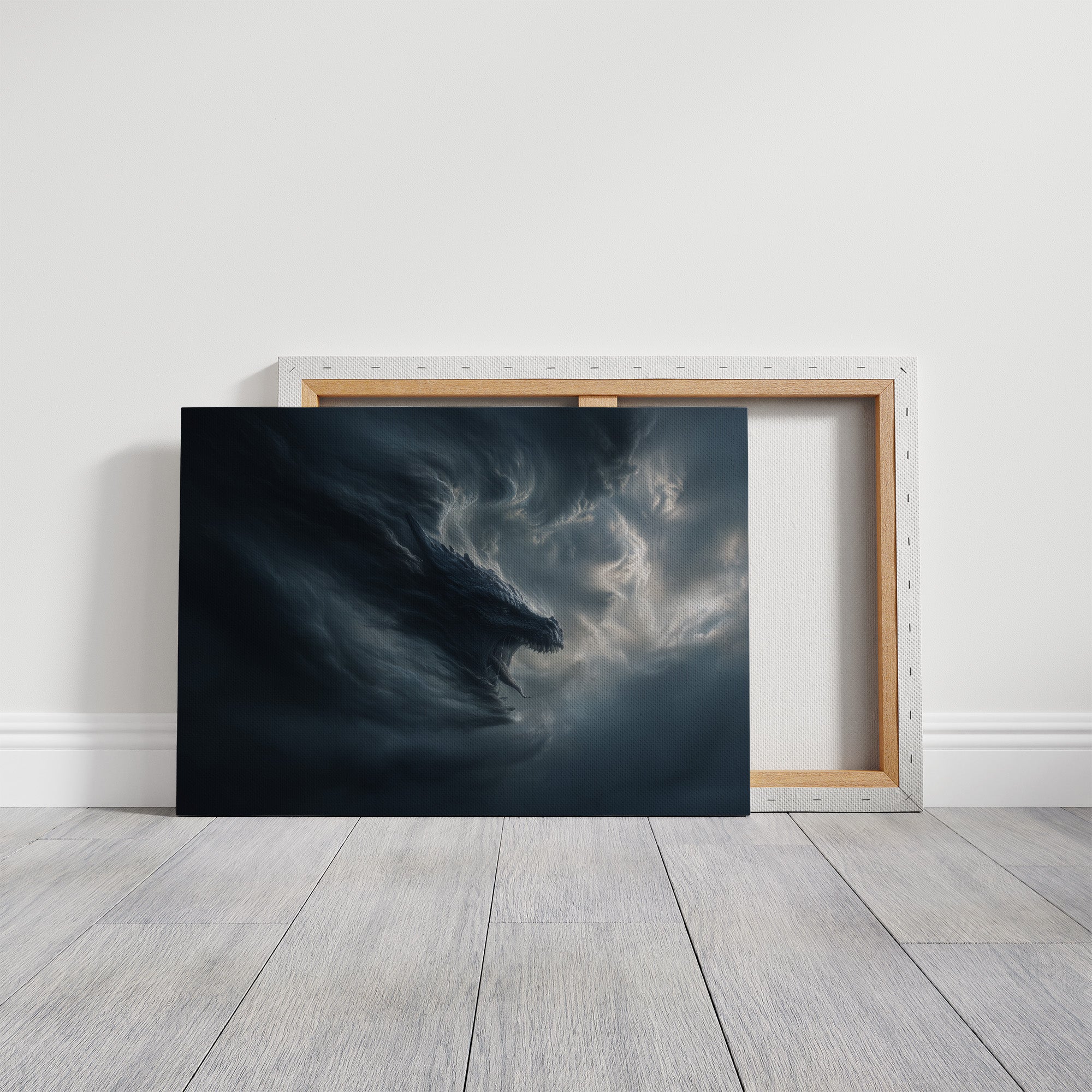 Storm Dragon Rises From Clouds