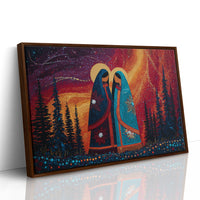 Sacred Dance Among Northern Lights