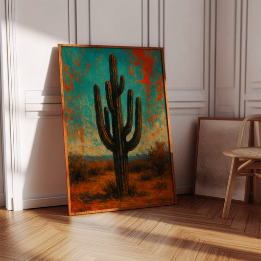 Lone Saguaro
