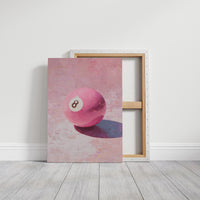 Eight Ball, Painted in Pink